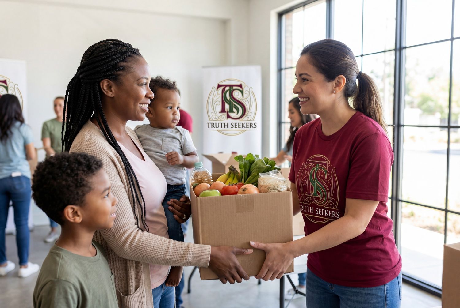 HARVEST Food Bank family